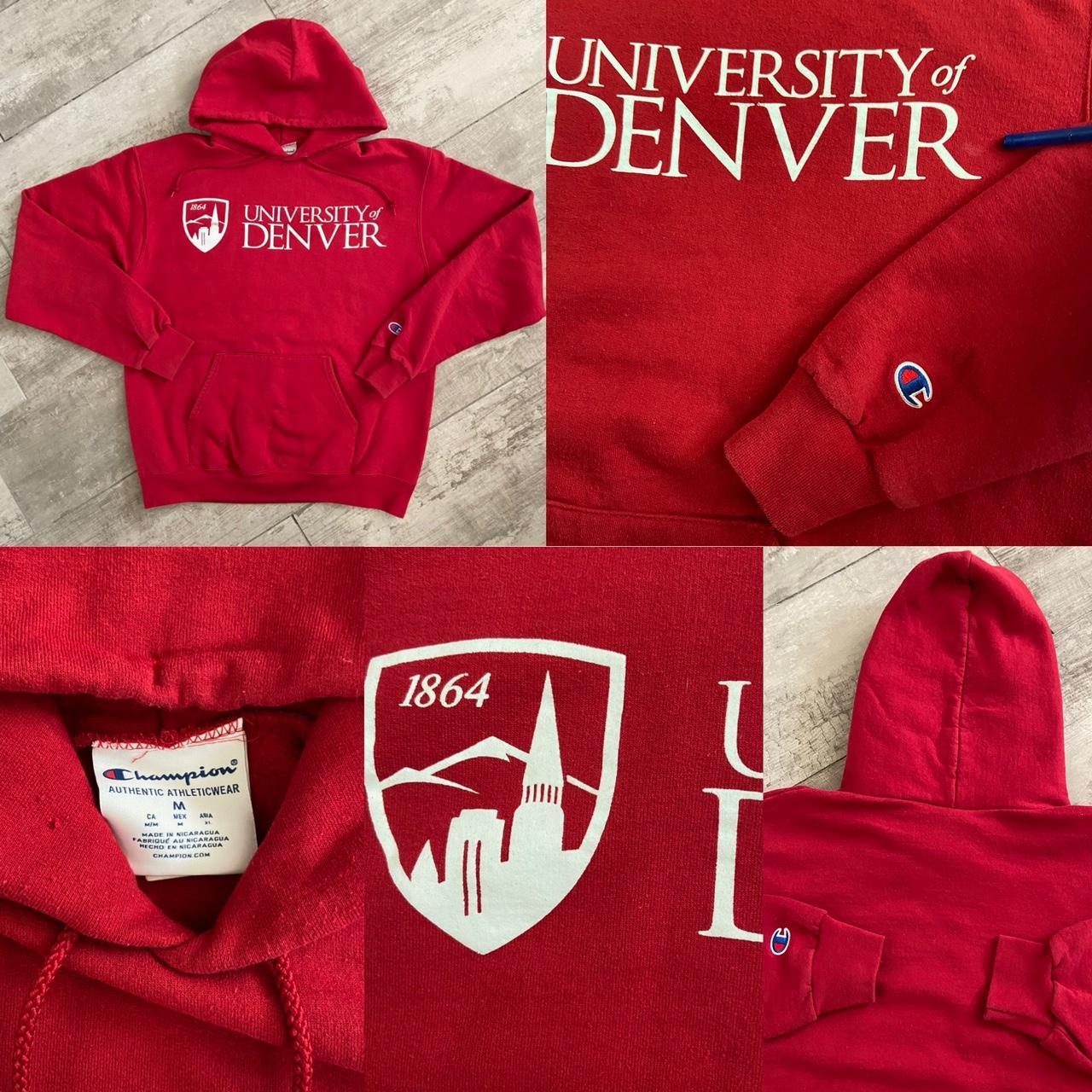university-of-denver-hoodie-university-of-denver-depop