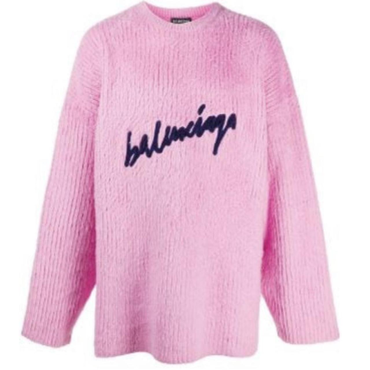 Balenciaga 2025 pink jumper