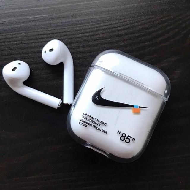 Nike off white AirPod case Fits AirPod generation. Depop