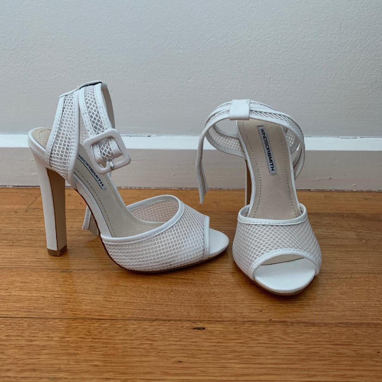 windsor smith white heels