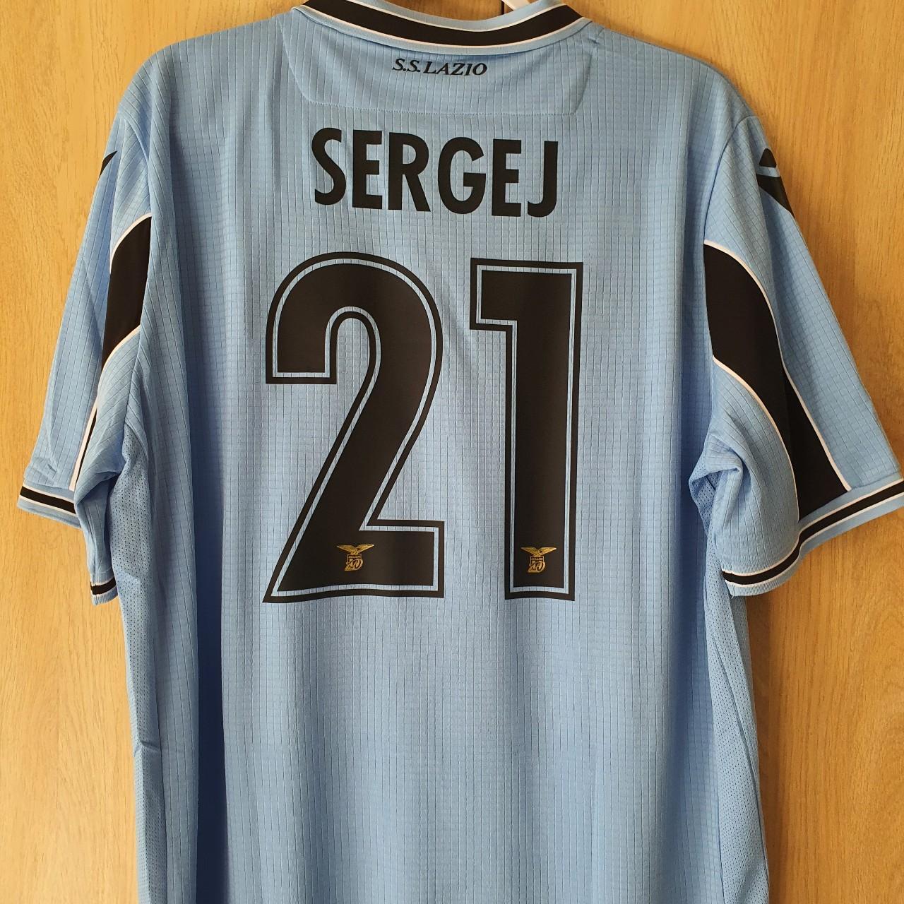 Lazio Home shirt 120 year anniversary. 19-20. BNWT.... - Depop