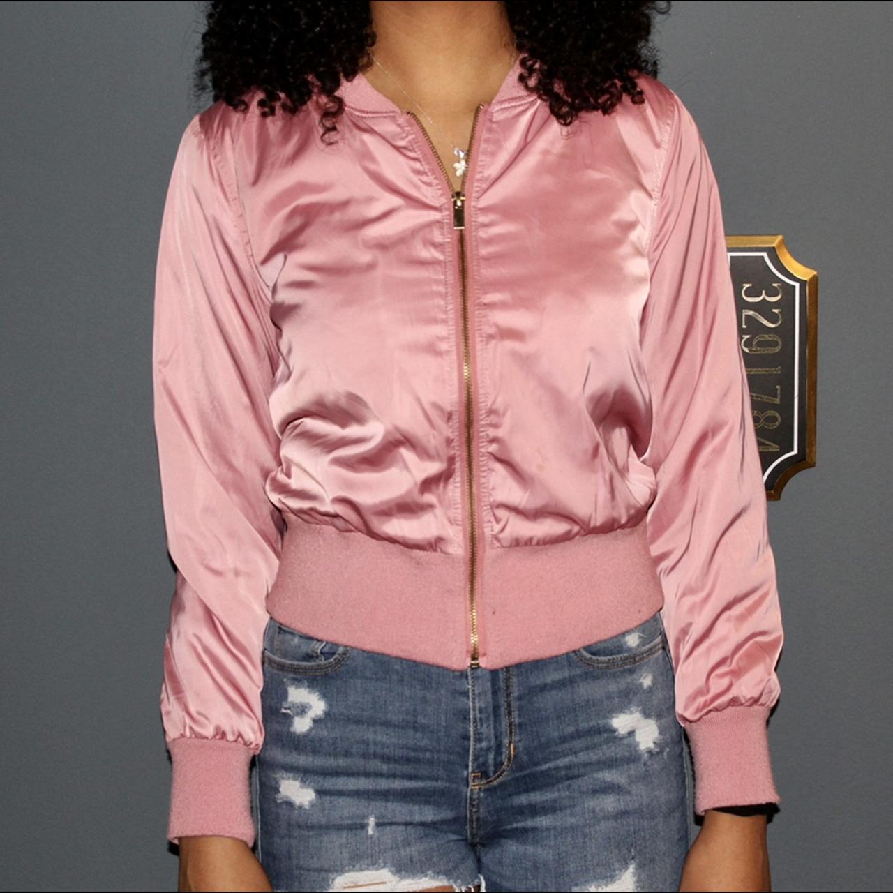 Charlotte russe pink jacket best sale