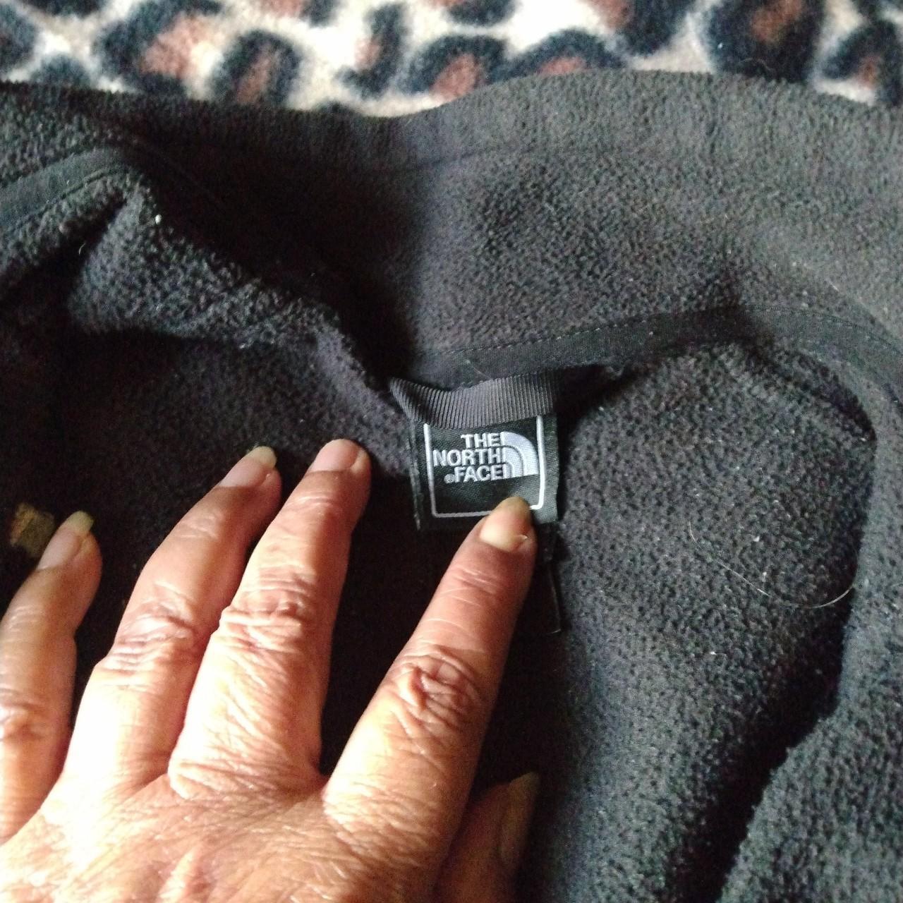 North Face zip front jacket with 2 side zip pockets... Depop