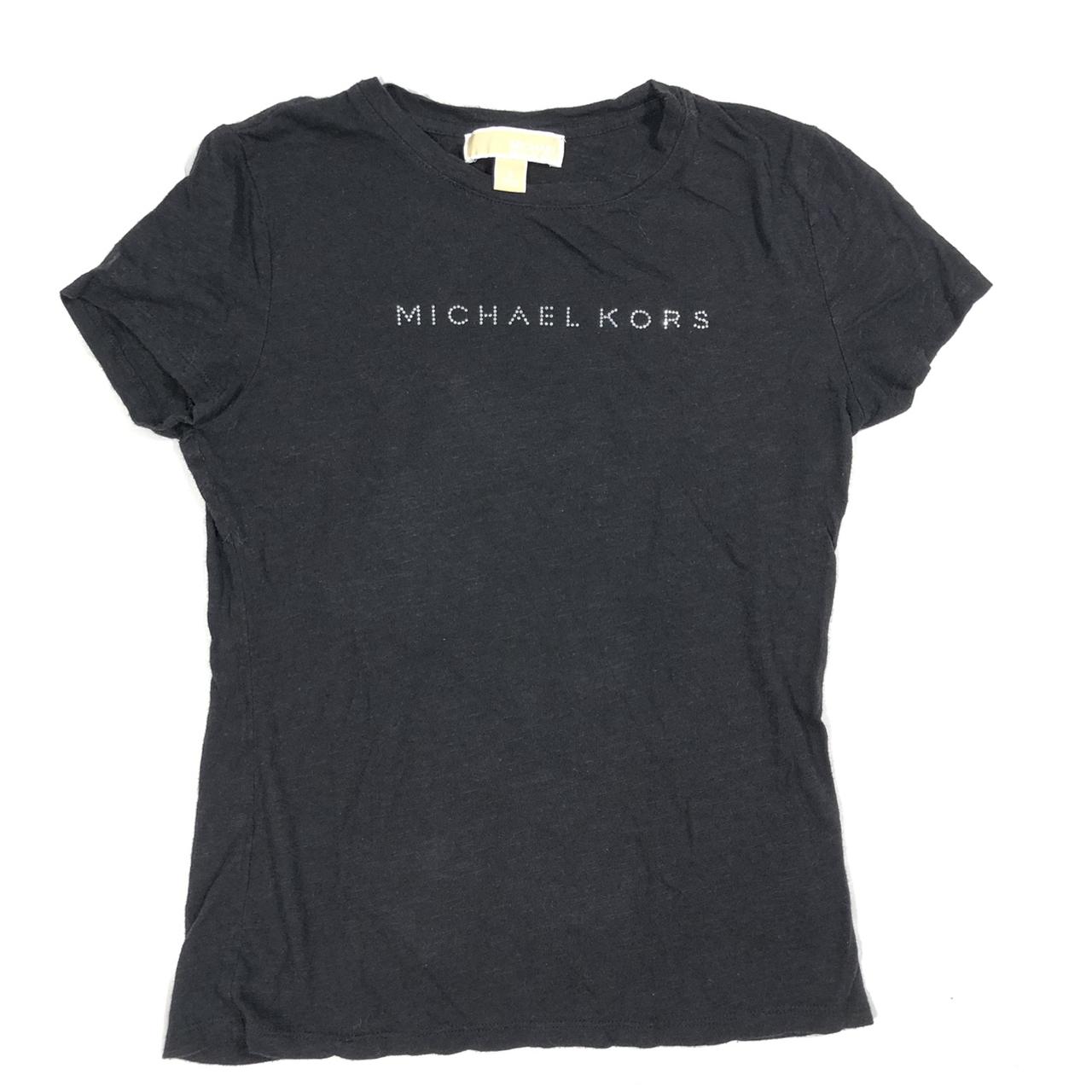 michael kors black t shirt