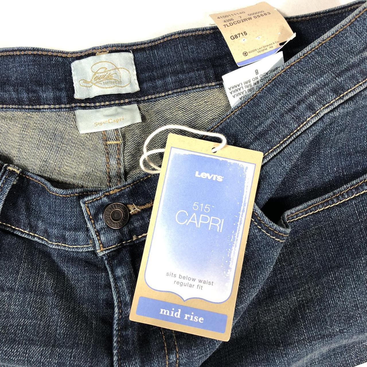 Levi’s 515 capris. Misses size 8, midrise. NWT... Depop