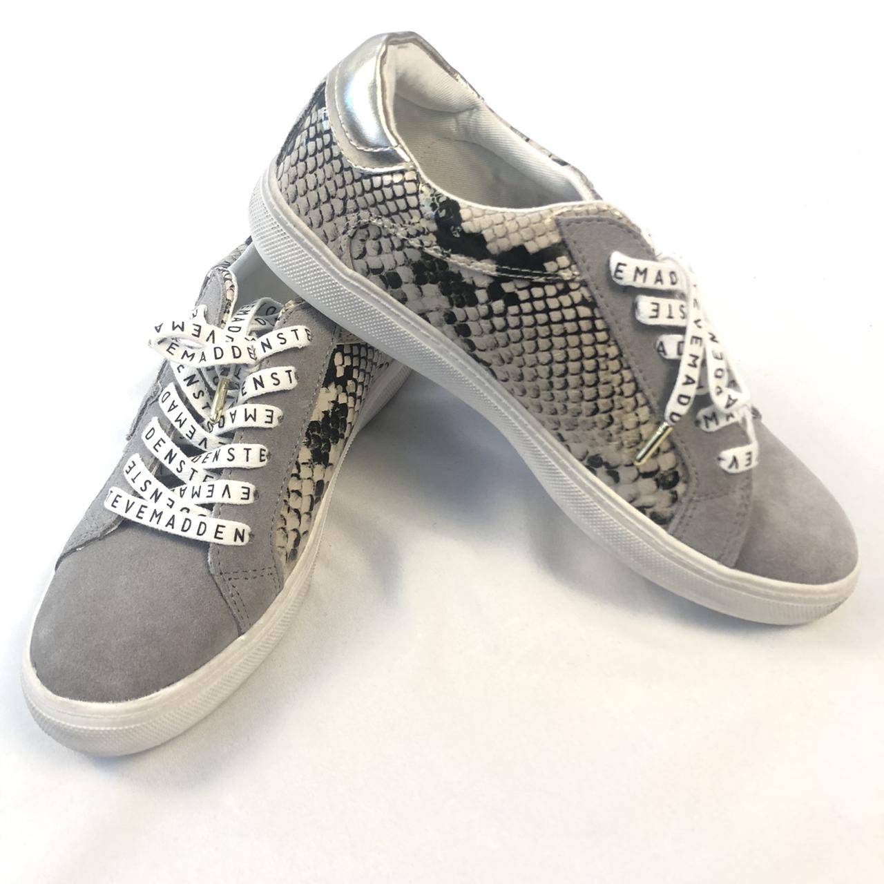 Steve madden store snakeskin tennis shoes