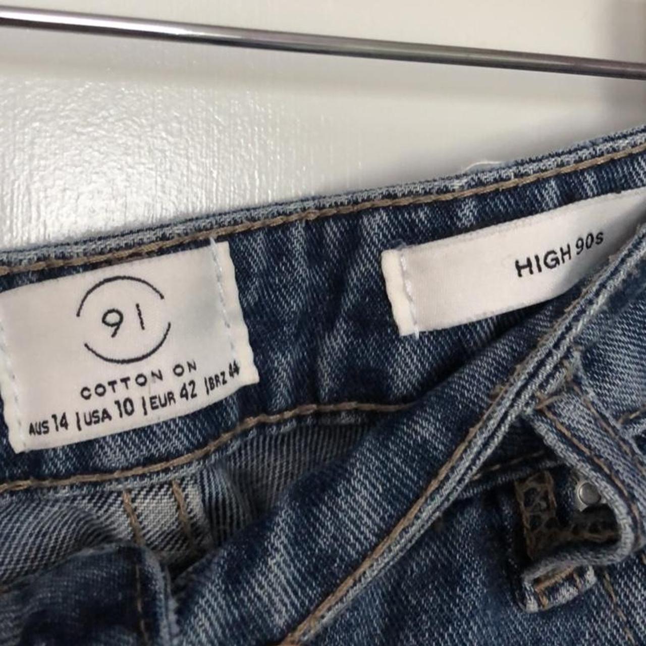 cotton on high 90’s jeans. good mum jeans! wide... - Depop