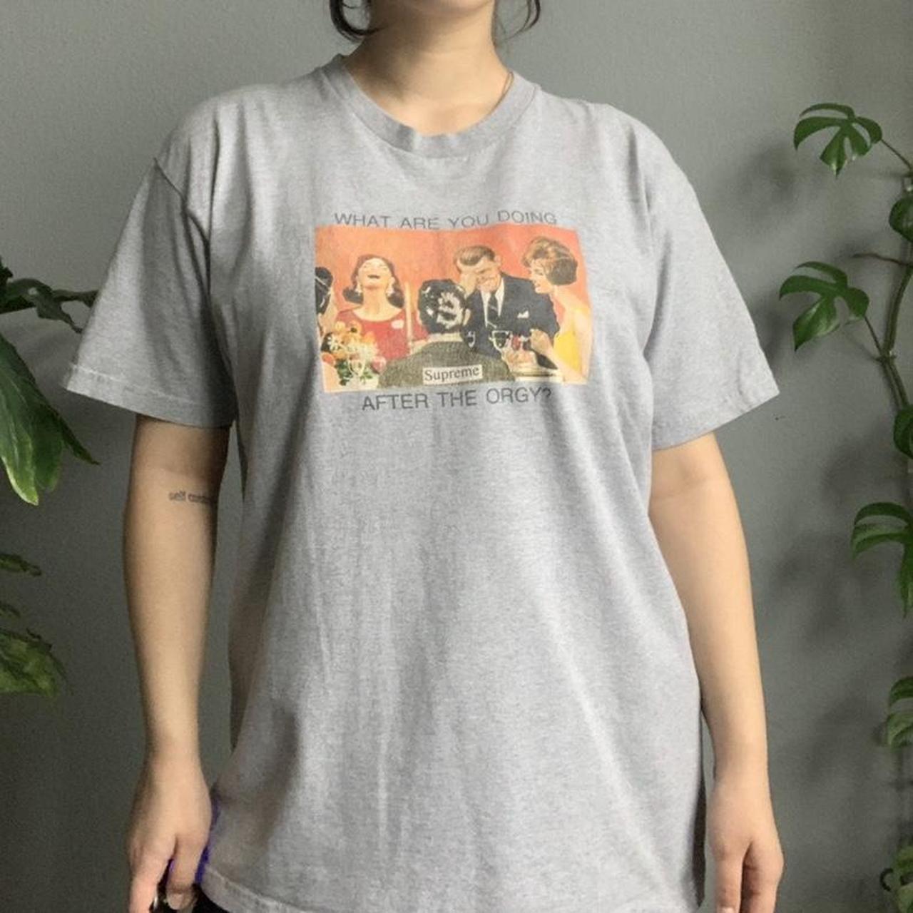 supreme orgy shirt