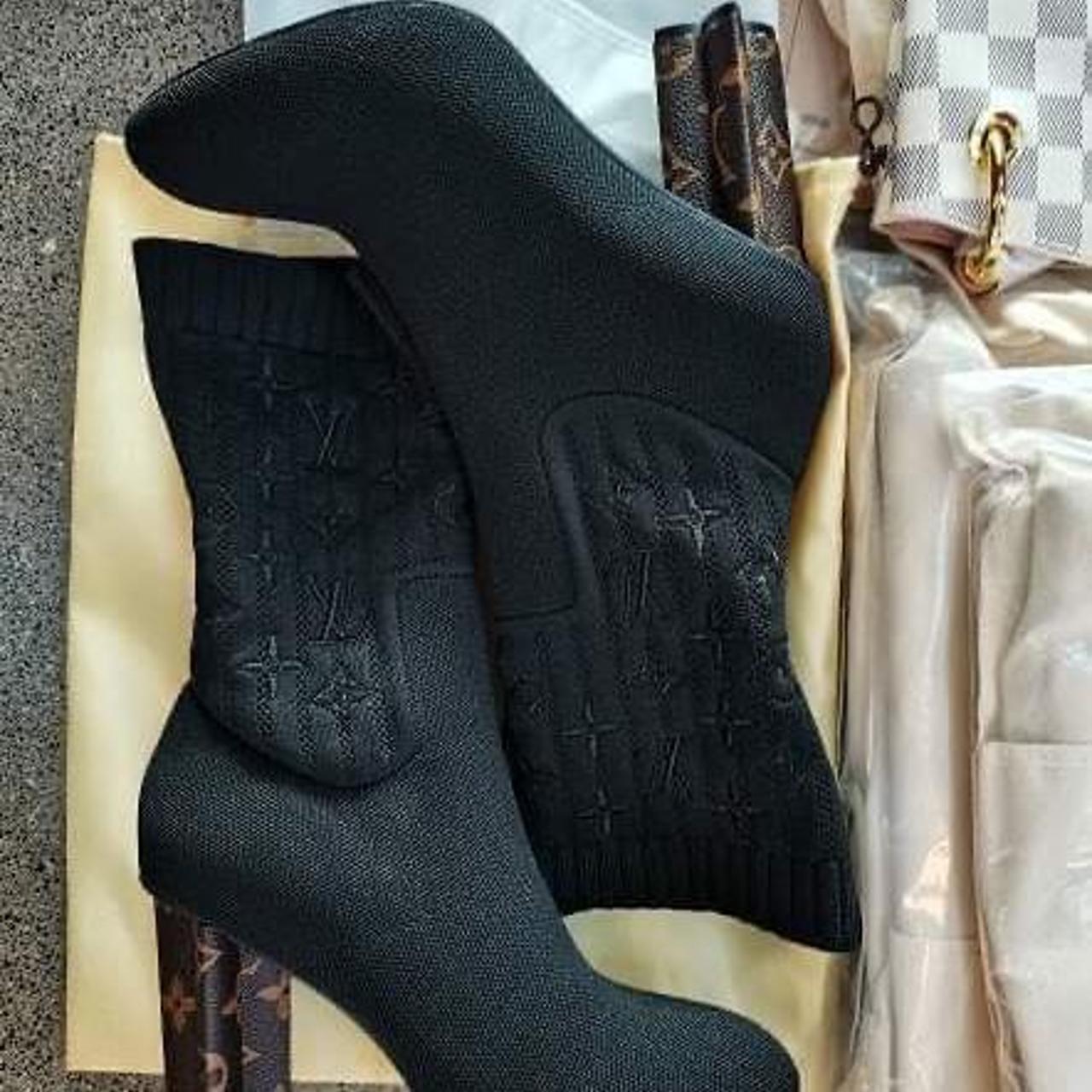 LOUIS VUITTON LV CREEPER ANKLE BOOT FROM SS 19 SHOW, - Depop