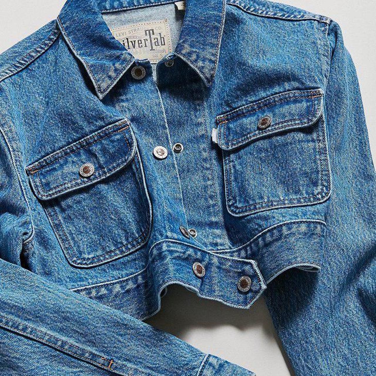 levis silvertab denim jacket