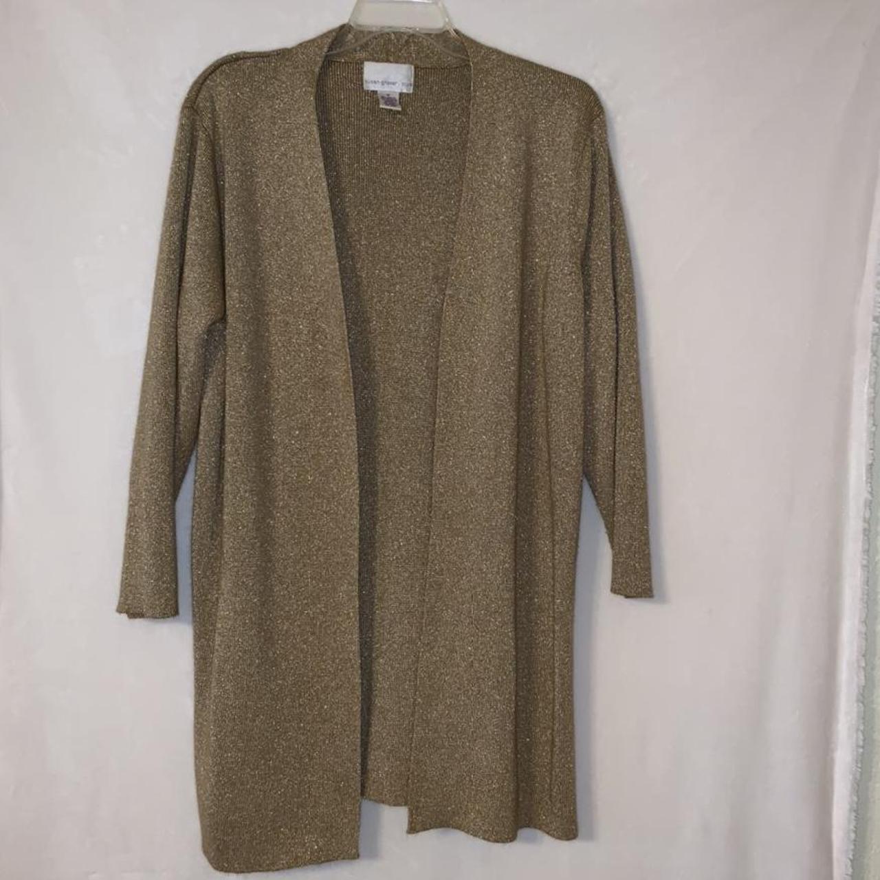 Beige on sale duster sweater