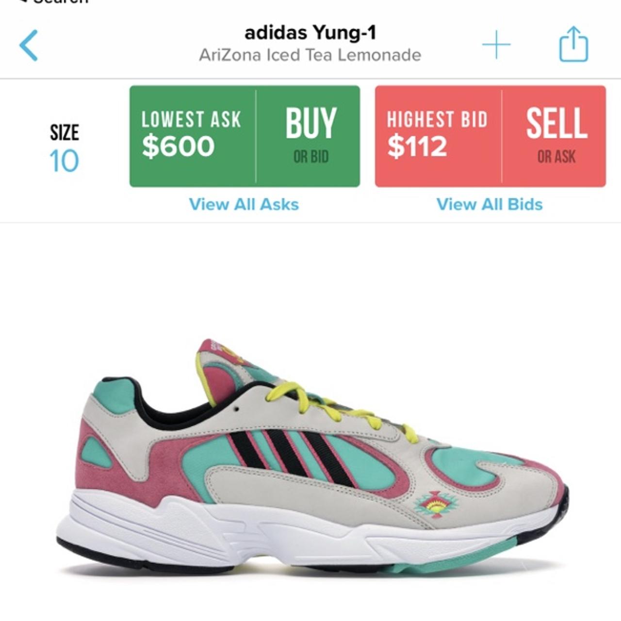 adidas Yung 1 Arizona Iced Tea Collab Dead stock. Depop