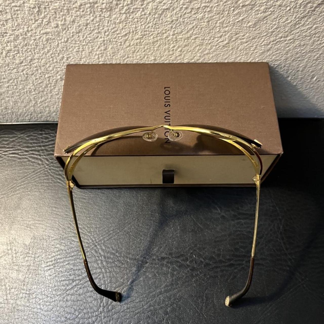 Rare vintage Louis Vuitton Kisslock glasses - Depop