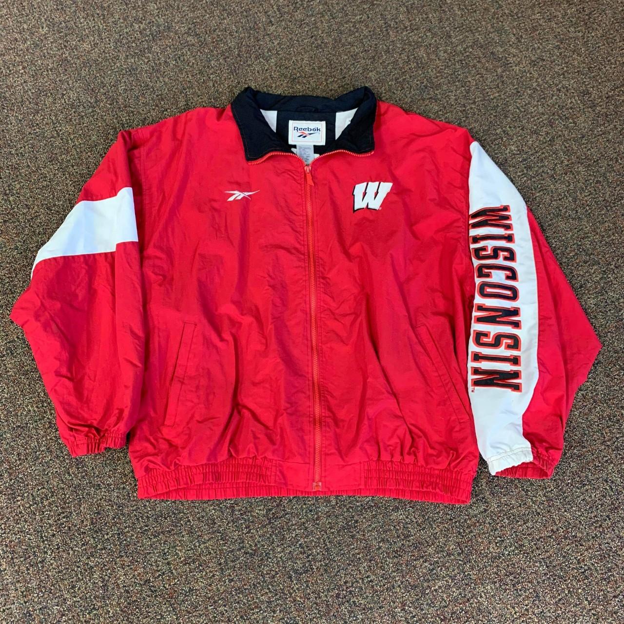 Vintage 90's Reebok Wisconsin Badgers 1998