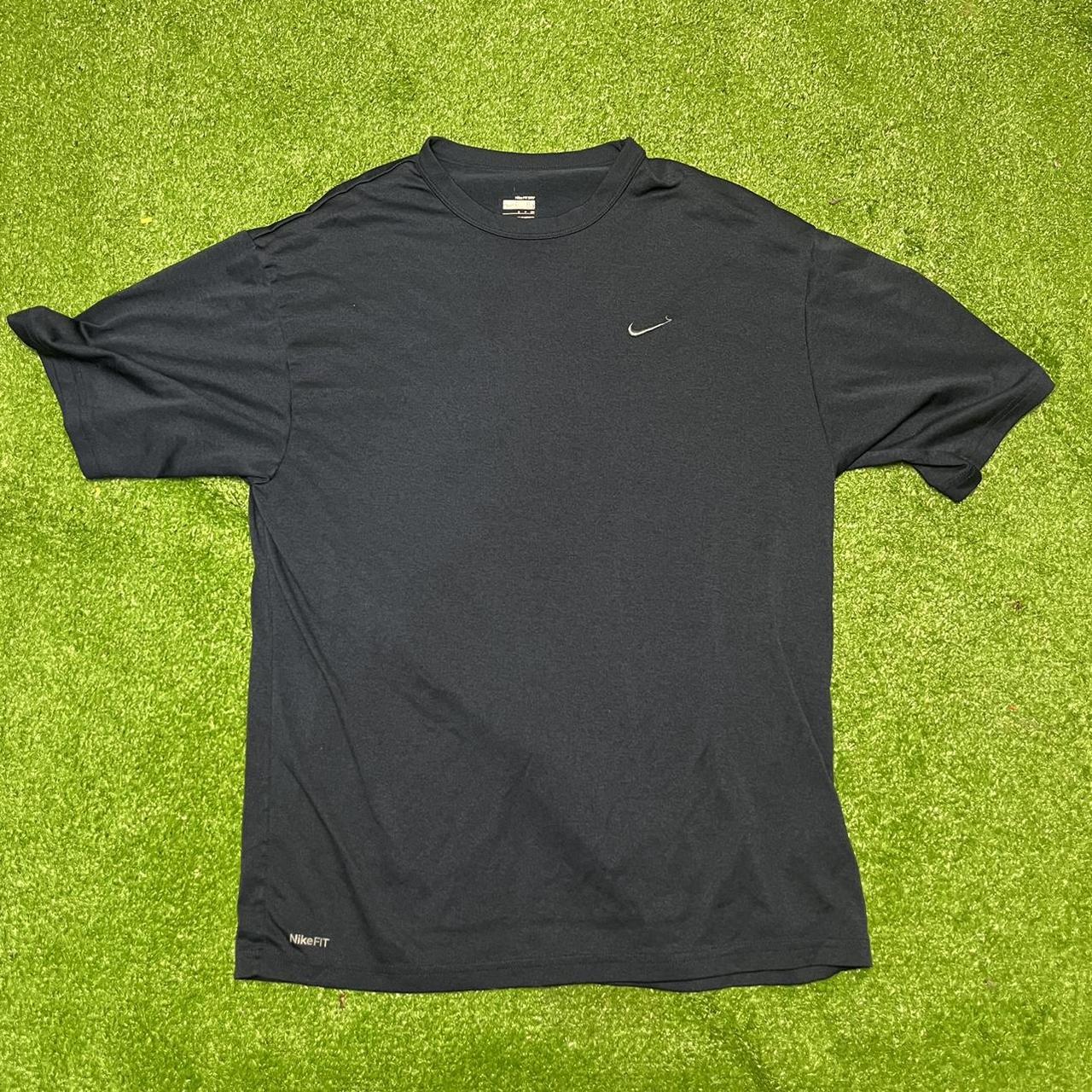 dri fit navy blue shirt