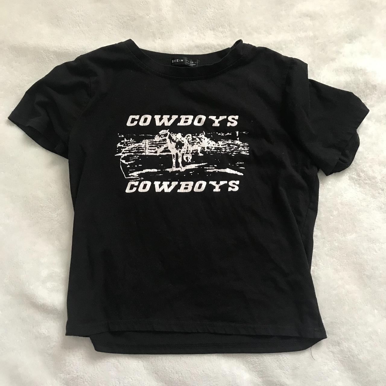 Black Cowboy Brandy Knock Off Tee - Medium ~... - Depop