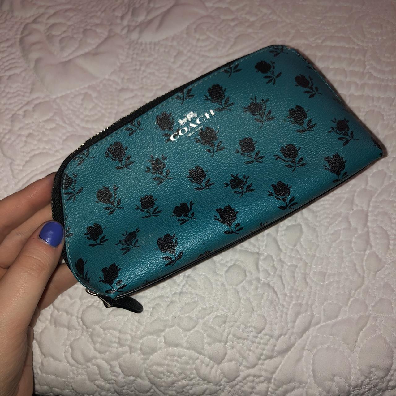 Black and Monogram Classic Coach Mini Wallet FREE - Depop