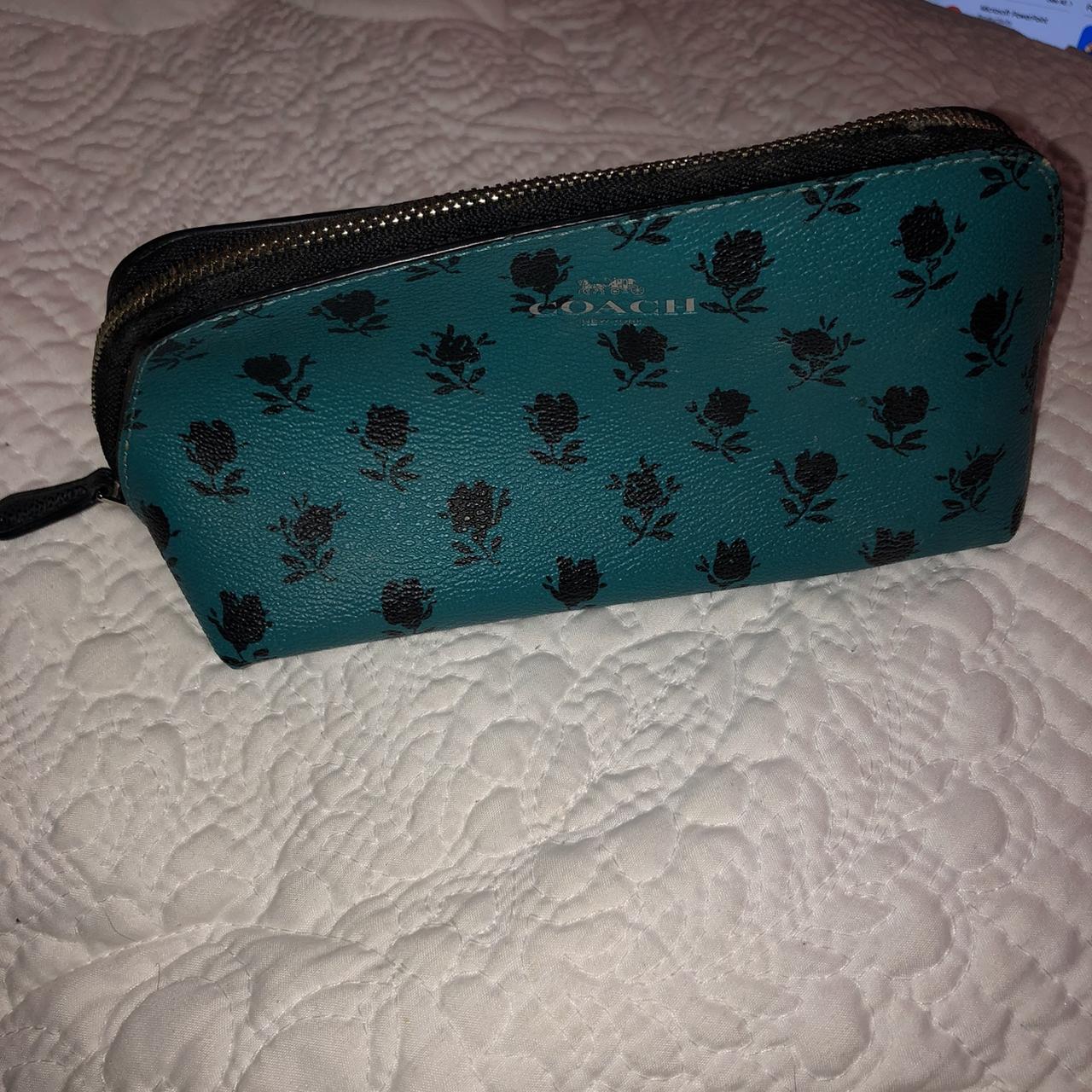 Black and Monogram Classic Coach Mini Wallet FREE - Depop