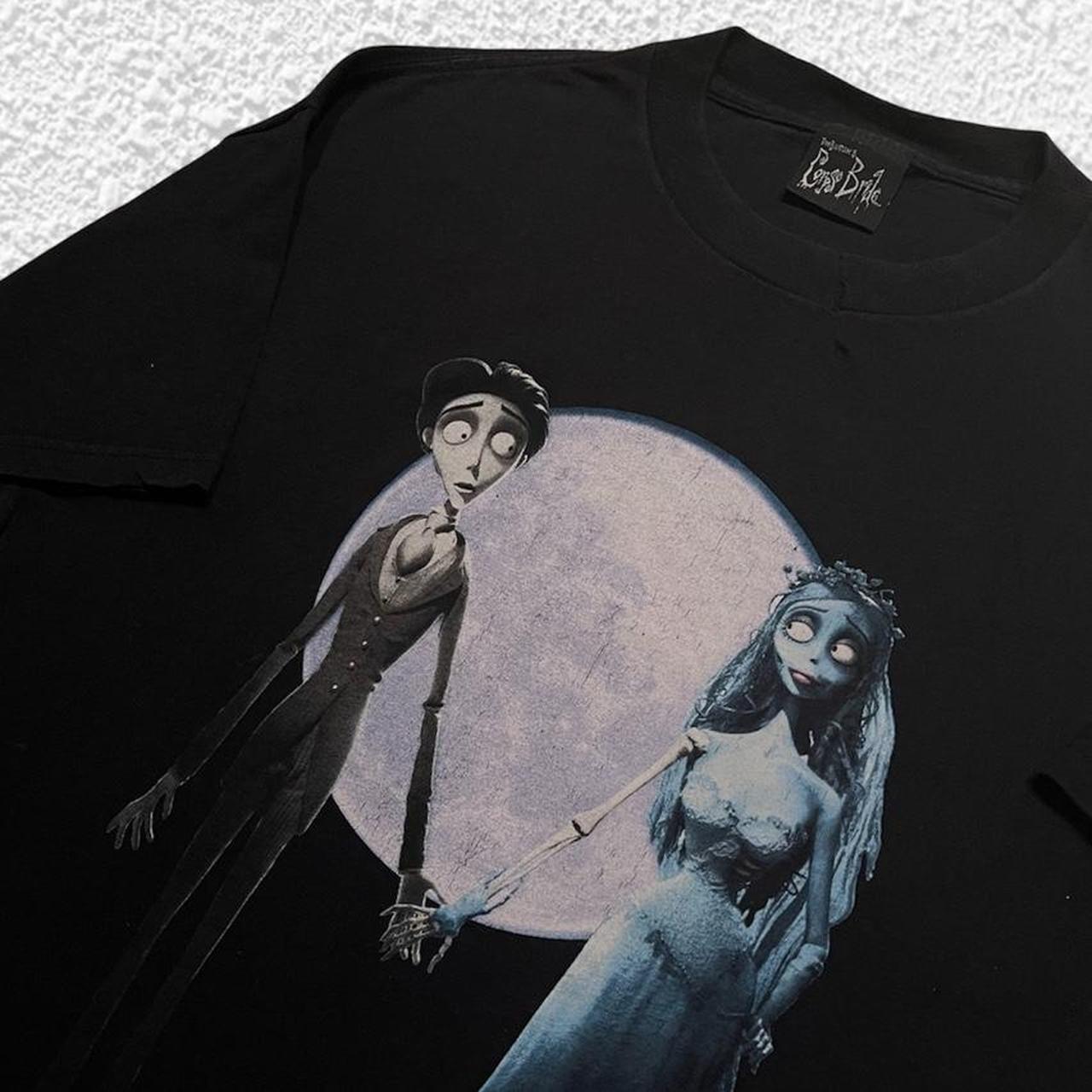 Tim Burton's Corpse Bride Movie Promo T-Shirt from... - Depop