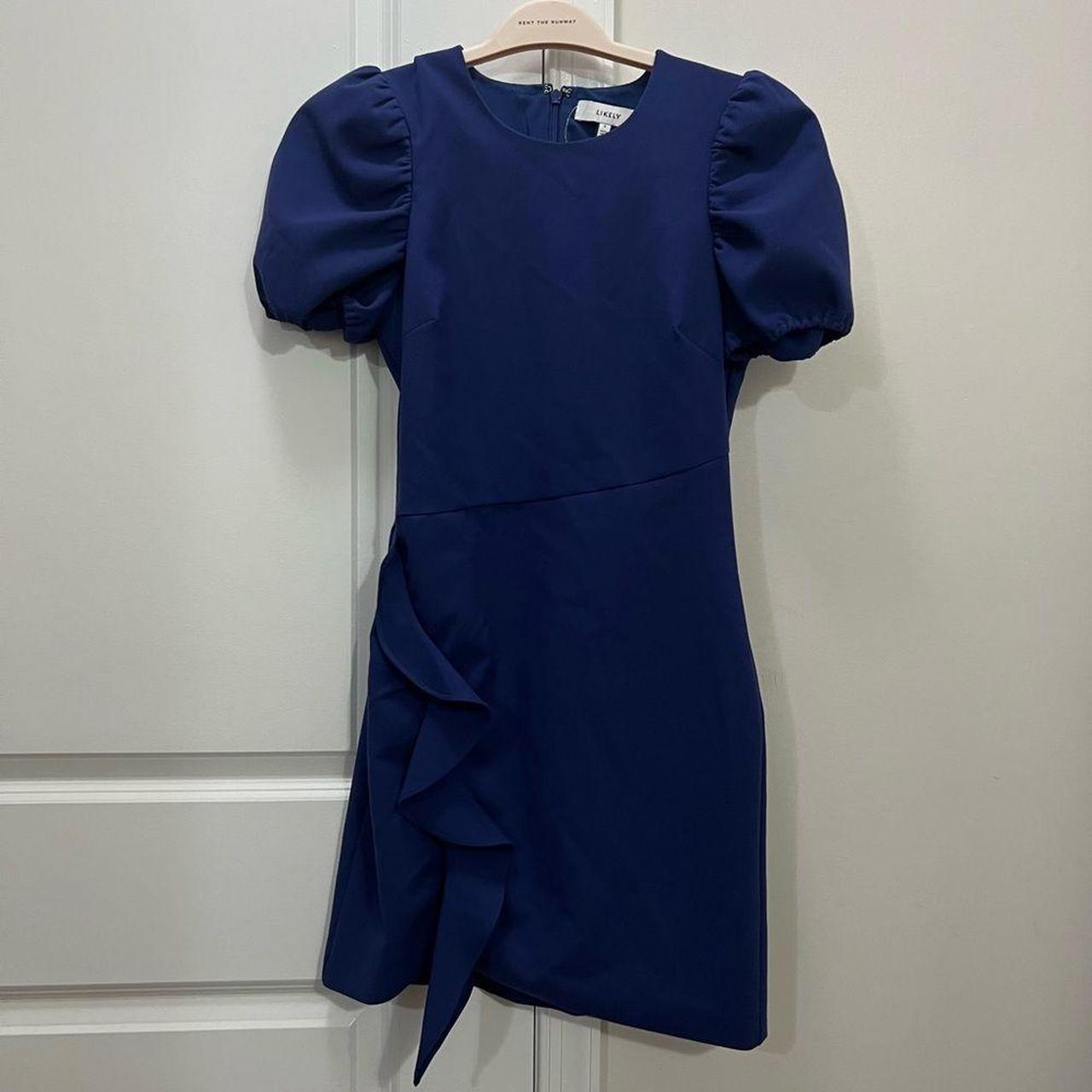 Likely 2025 blue dress