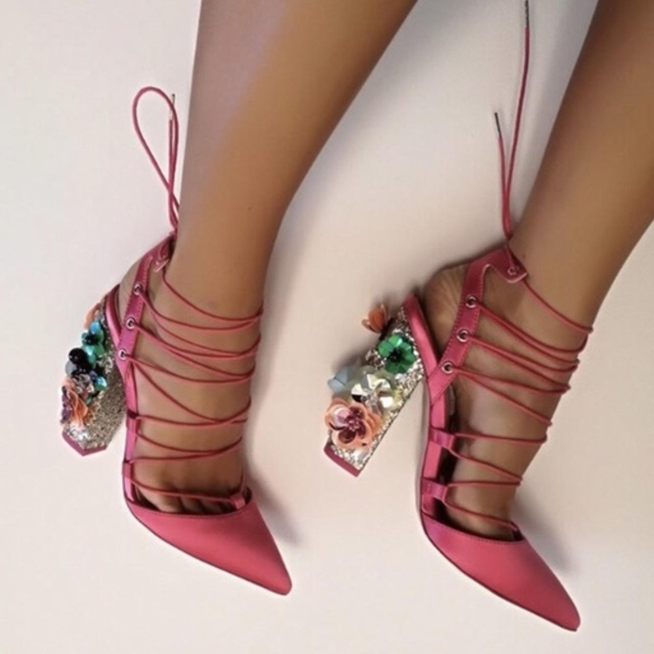 asos butterfly heels