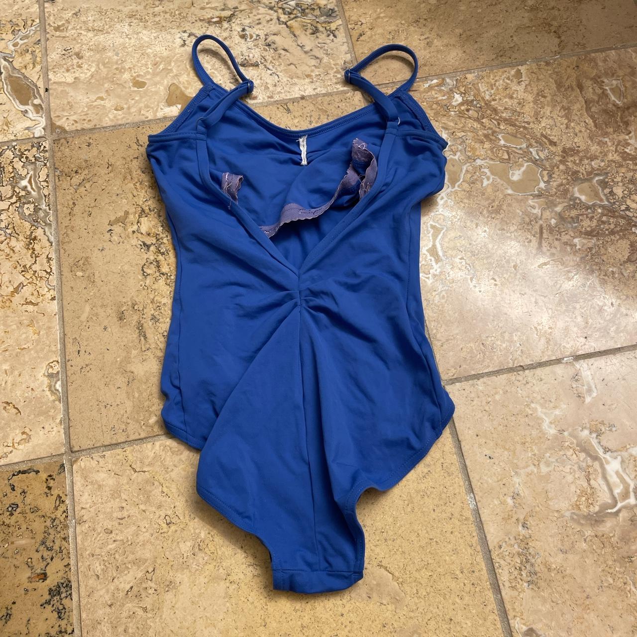 Royal blue capezio leotard. A great simple leotard,... - Depop