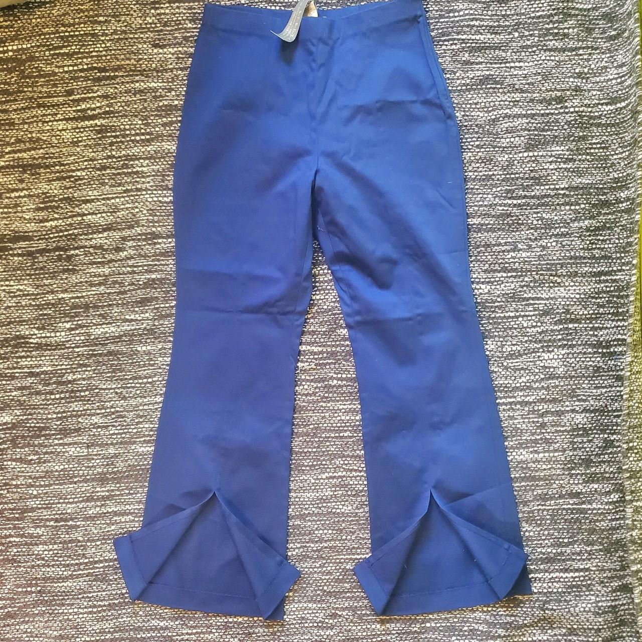 Vintage Laura Leigh Pants high-waisted spandexy... - Depop