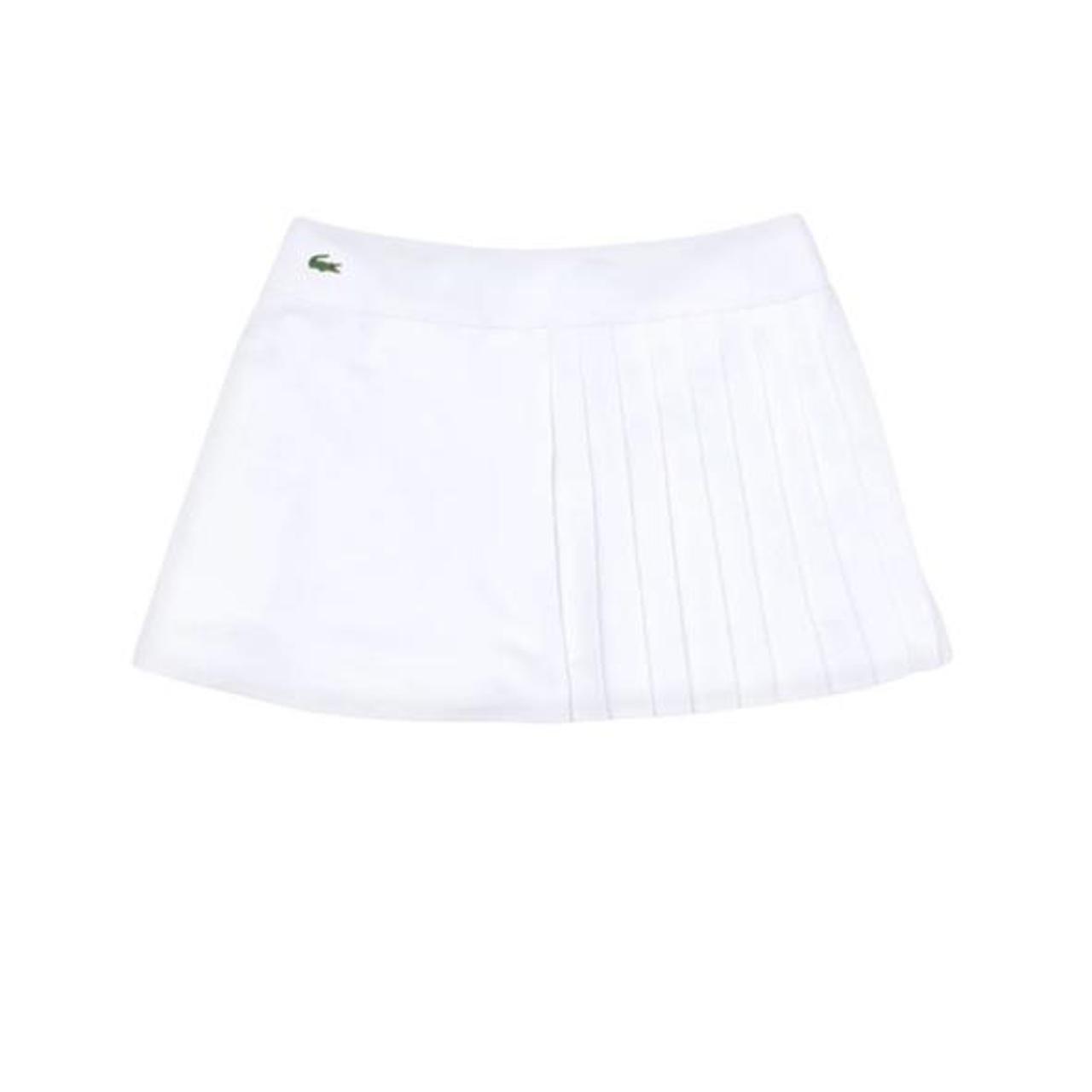 Lacoste Women's White Skirt | Depop