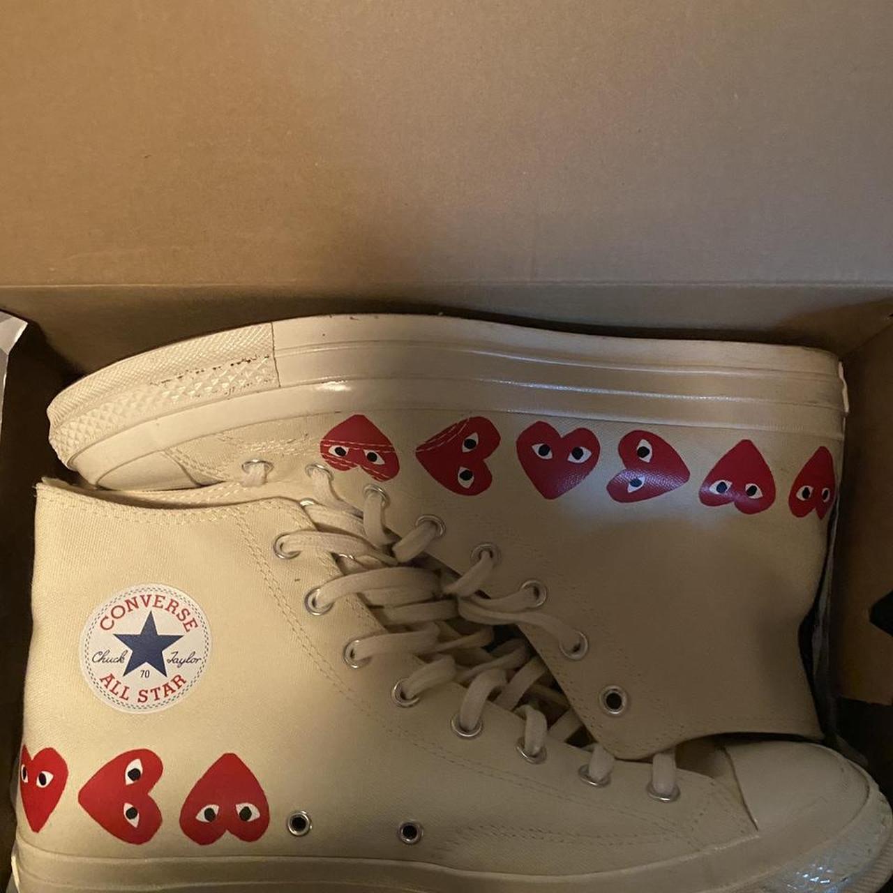 Size 12 2025 cdg converse