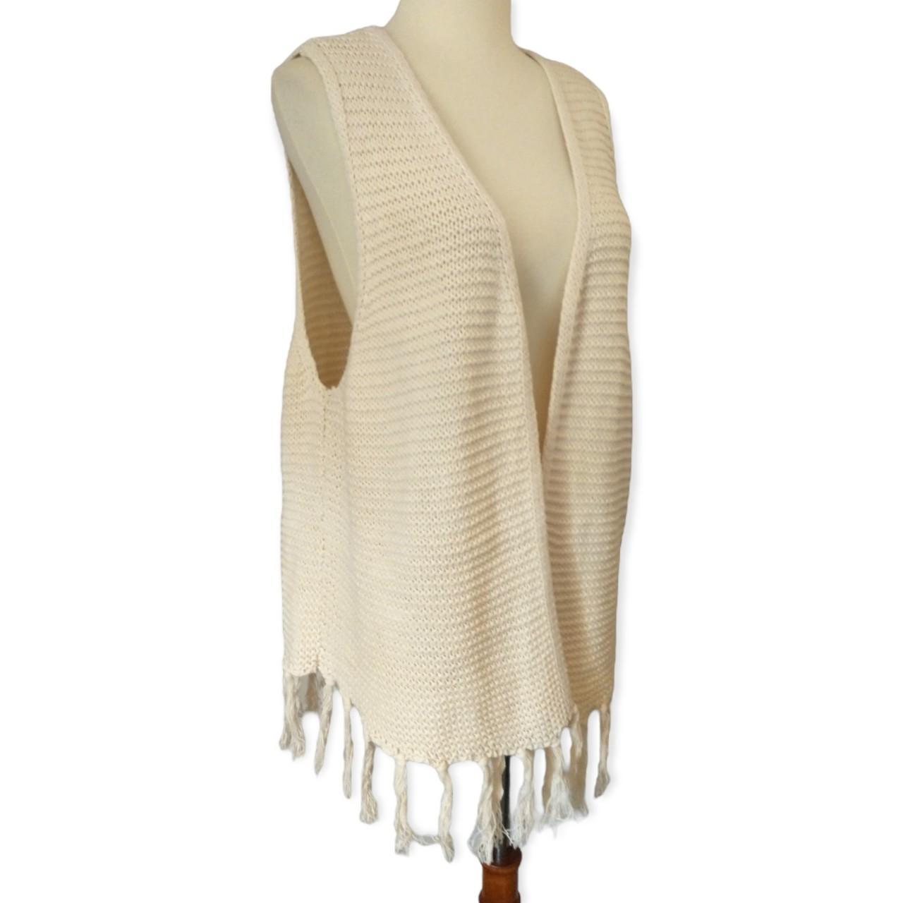 Product Image 2 - Boho Knit Fringed Vest L