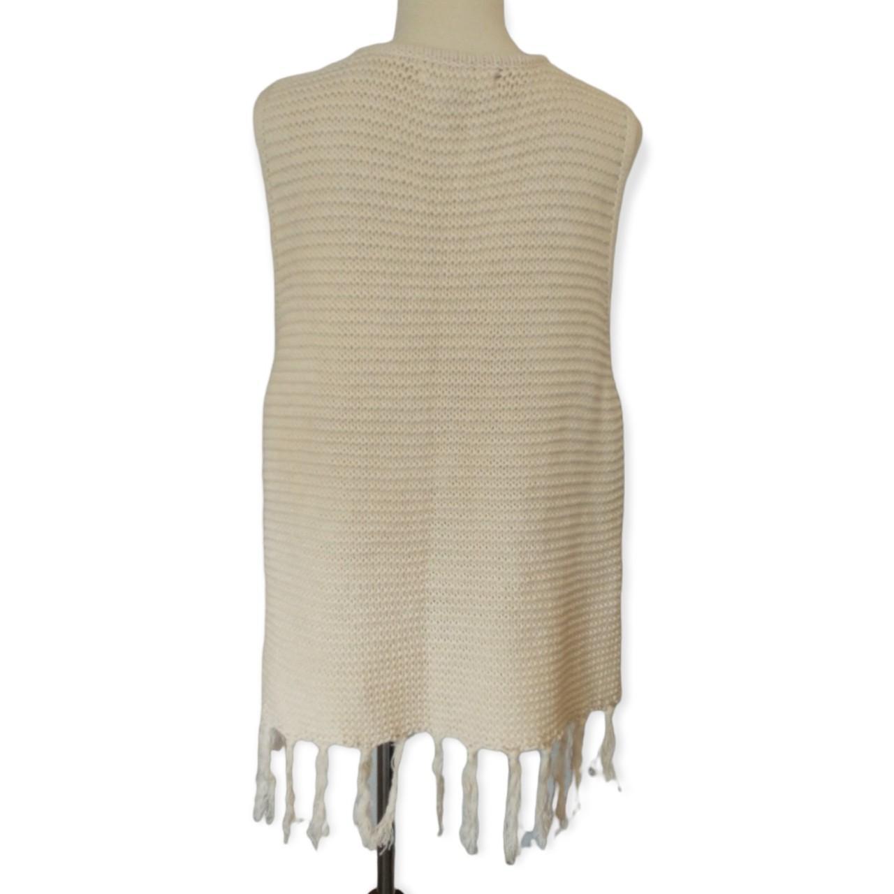 Product Image 3 - Boho Knit Fringed Vest L