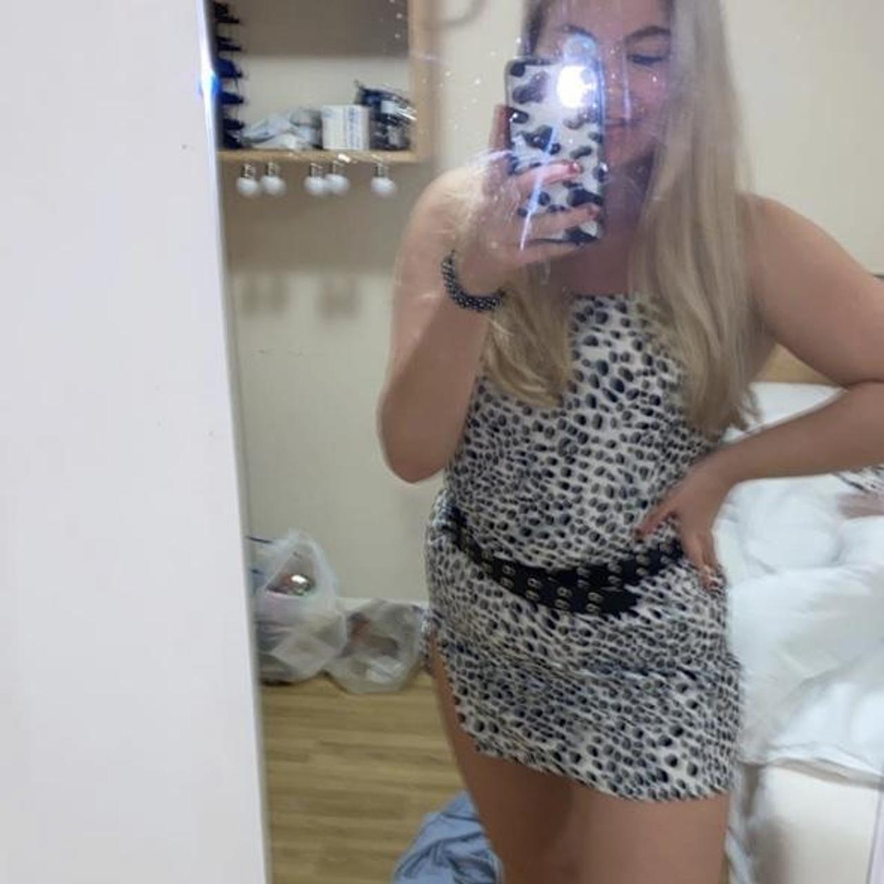 Motel rocks Datista Slip Dress in Dalmatian 💞 Depop