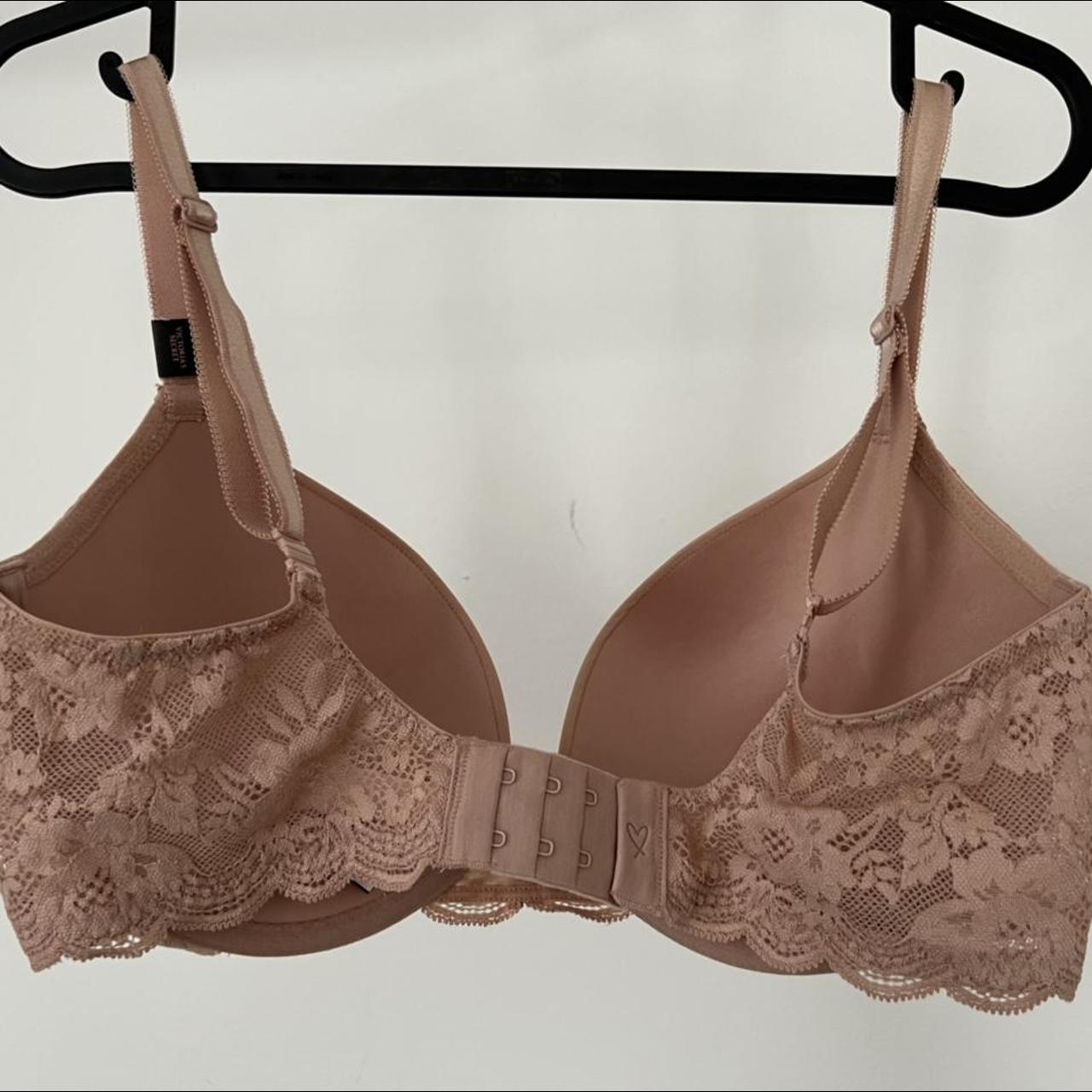 Victorias Secret Dream Angels Push Up Bra In Nude Depop 3249