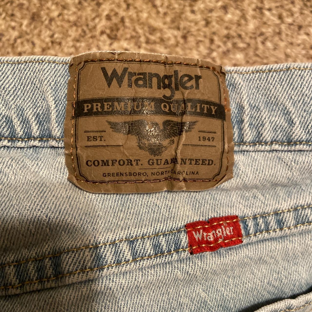 Wrangler denim jeans Good condition Used a few... - Depop