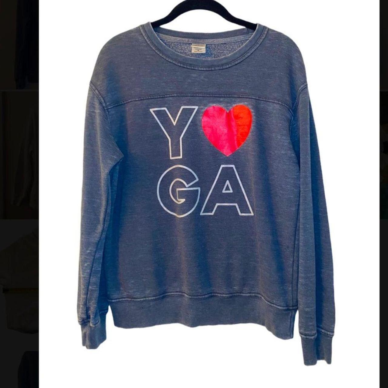 Product Image 1 - Gray Love Yoga Crewneck Top