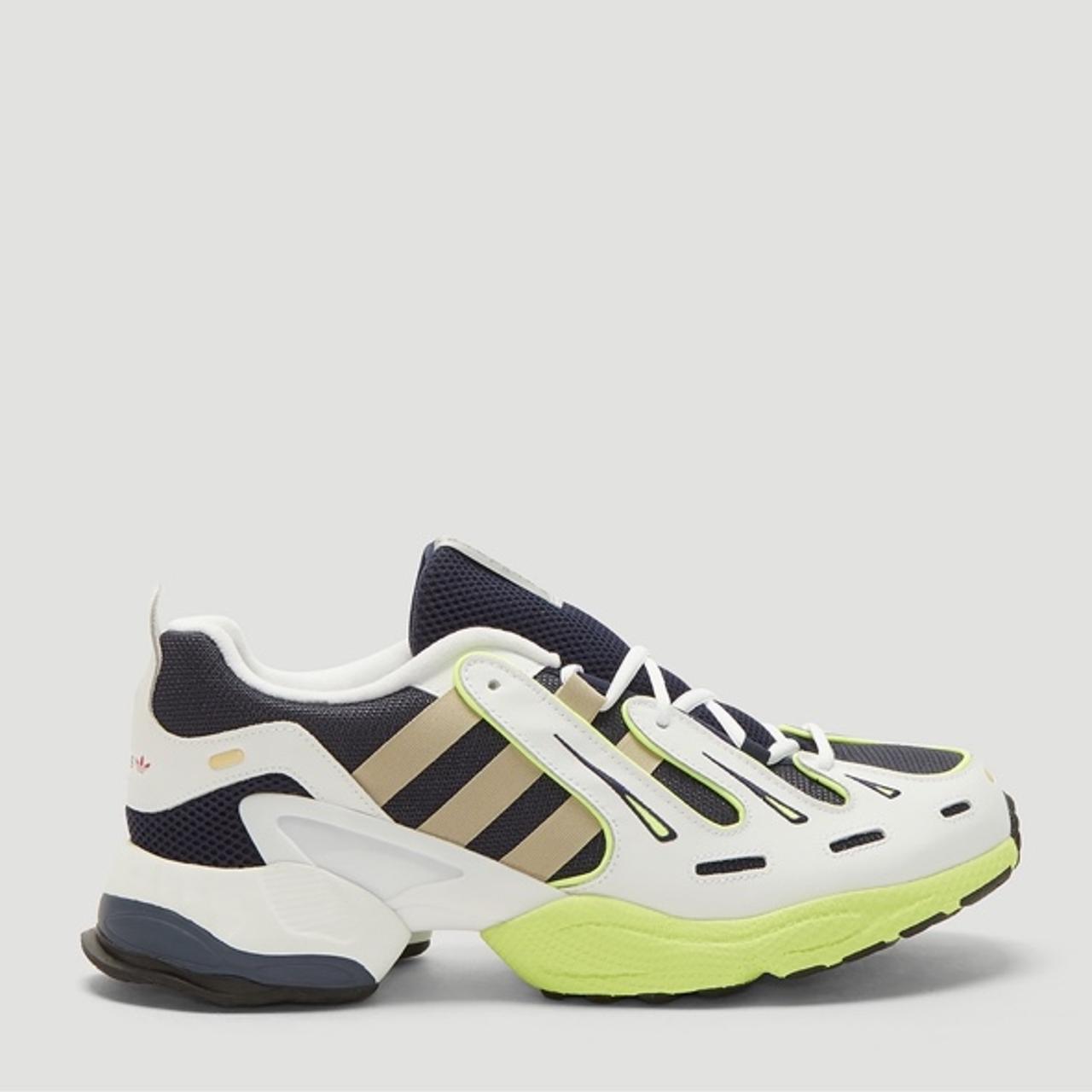 Men’s Adidas EQT Gazelle sneakers. White, tan, neon... - Depop