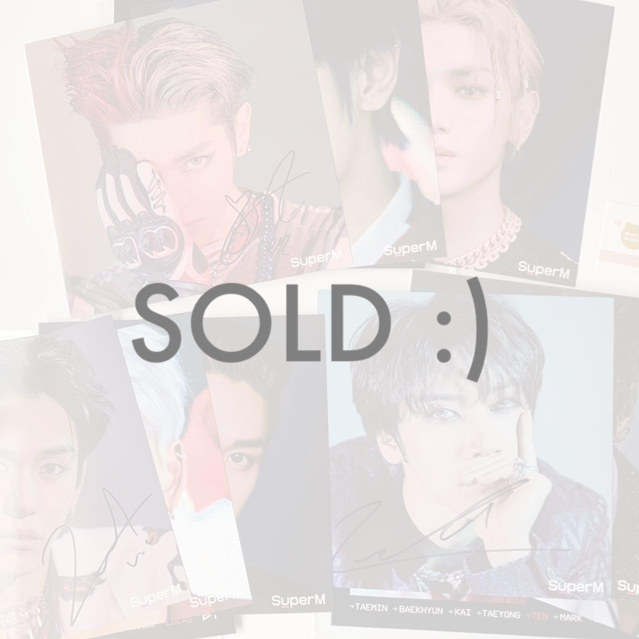 Taemin SuperM LP Mini-Poster Set | eBay