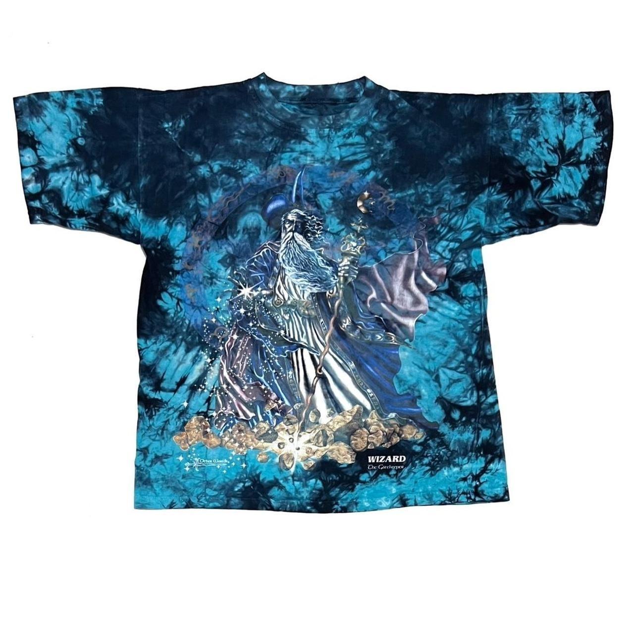 tie dye wizard shirt