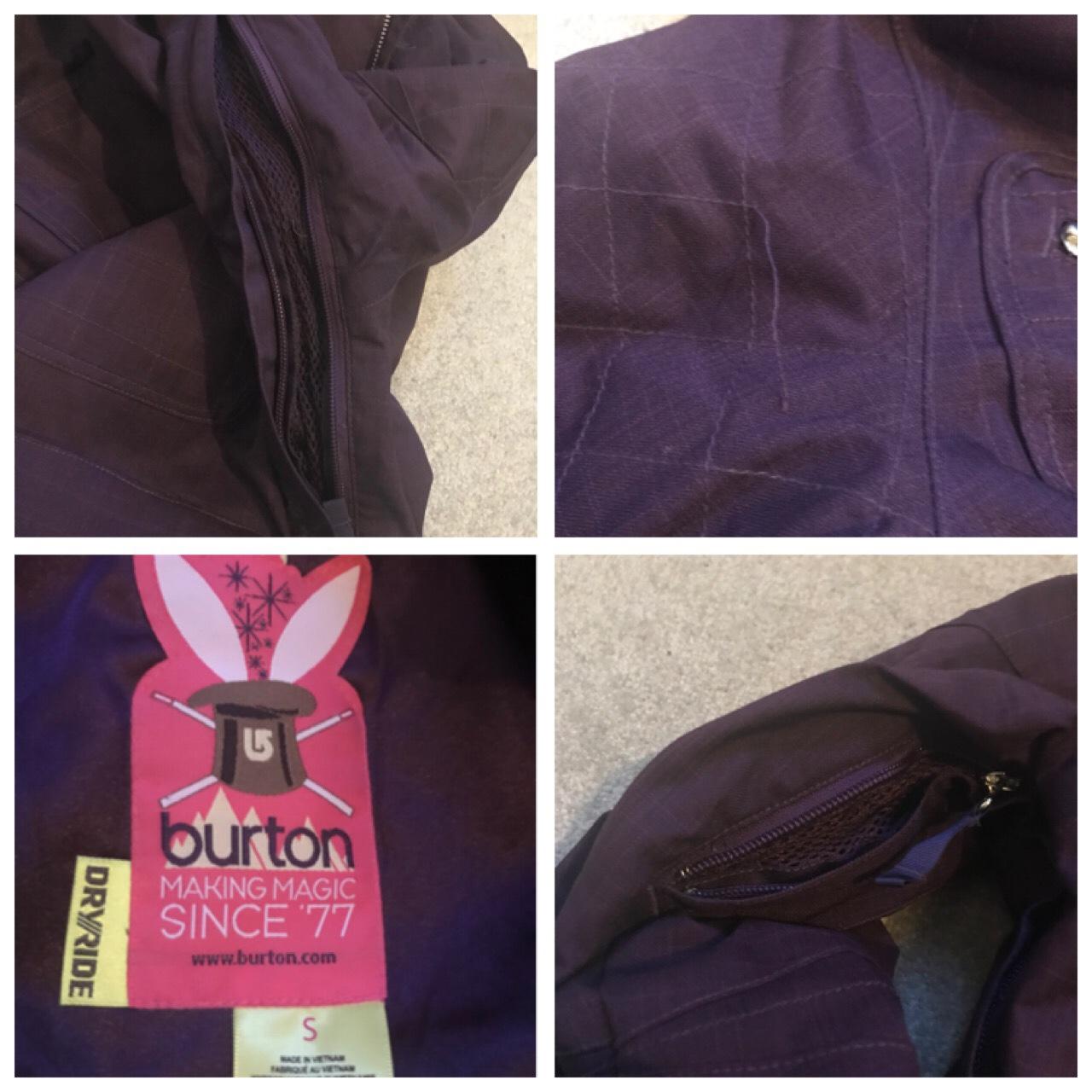 Burton women s ski jacket excellent condition only