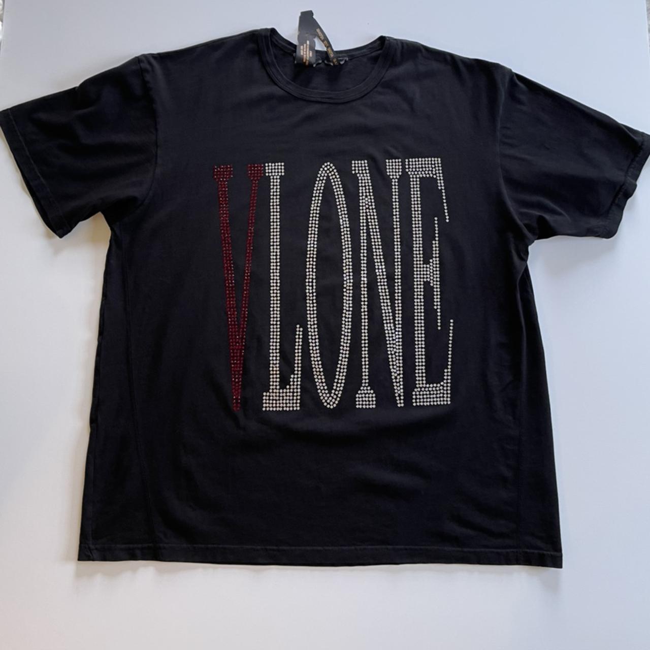 Vlone 2024 rhinestone tee