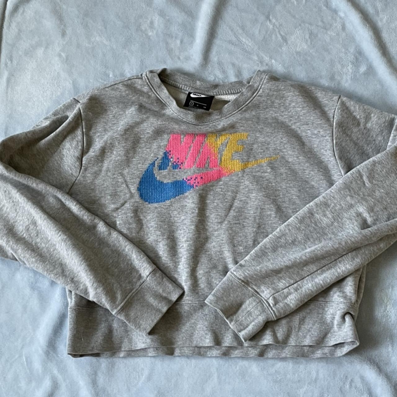 nike rainbow sweater