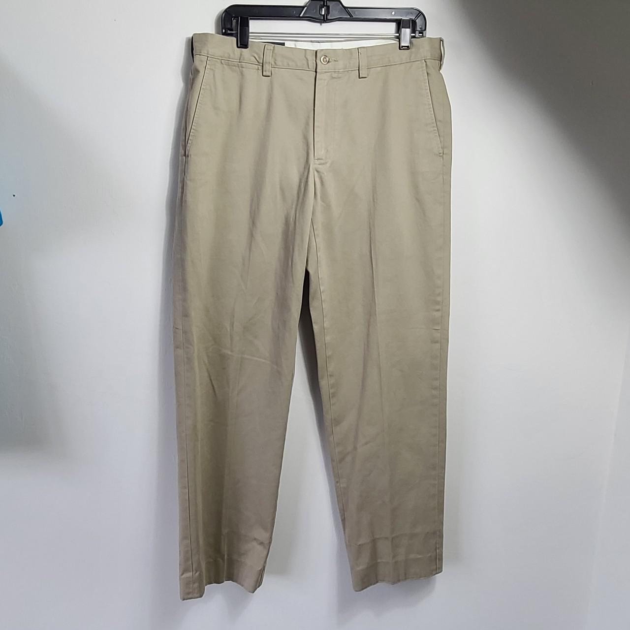 Y2K Men's Polo Ralph Lauren Tan Chino Pants with... - Depop