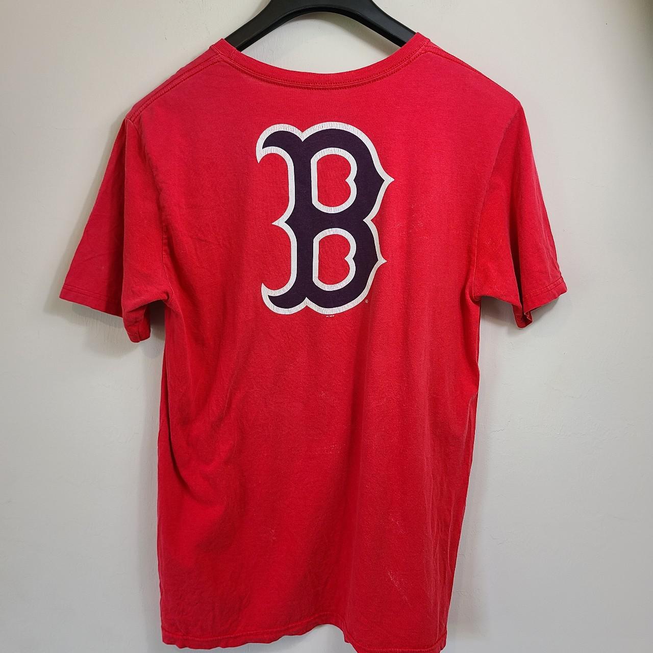 Nike Boston Red Sox 'Green Monster' Red Graphic... - Depop