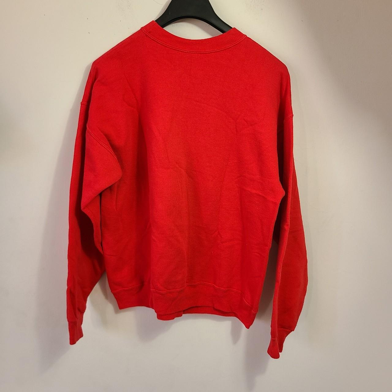 Hanes Women's Red Sweatshirt | Depop