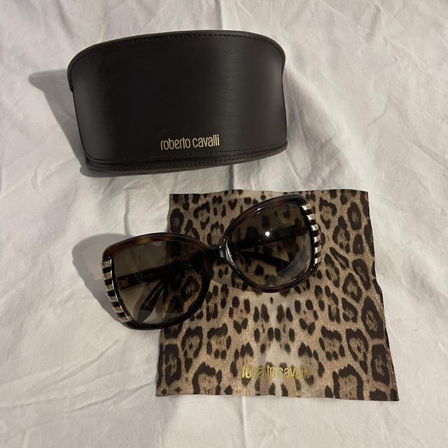 Roberto Cavalli Wild Diva Special Edition sunglasses cat eyes frame |  Misfit Queendom