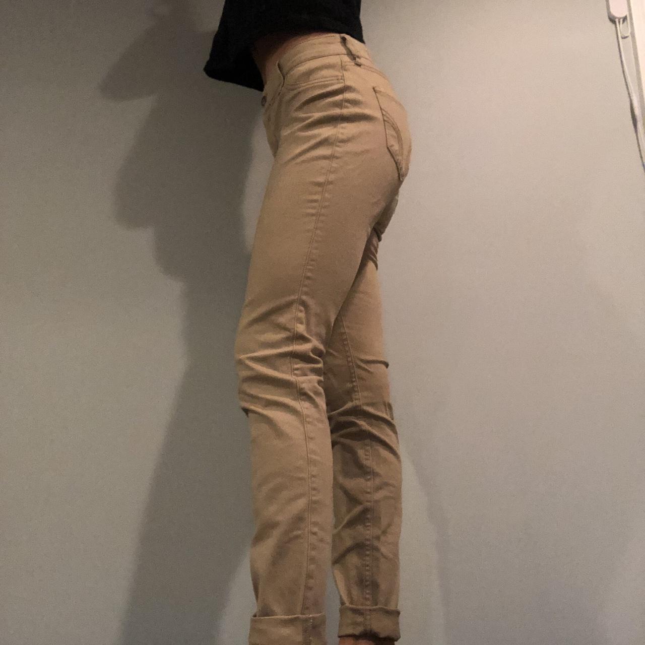 Hollister khaki pants outlet womens