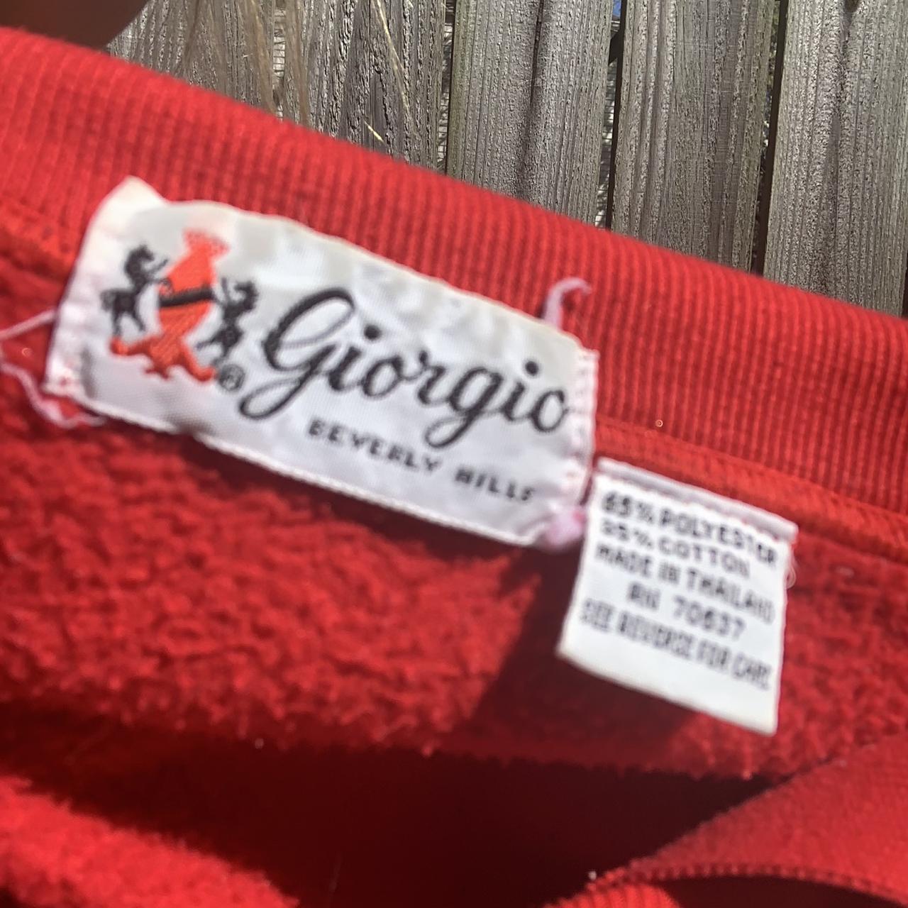 Giorgio Local Boyz Men's Red Sweatshirt (4)