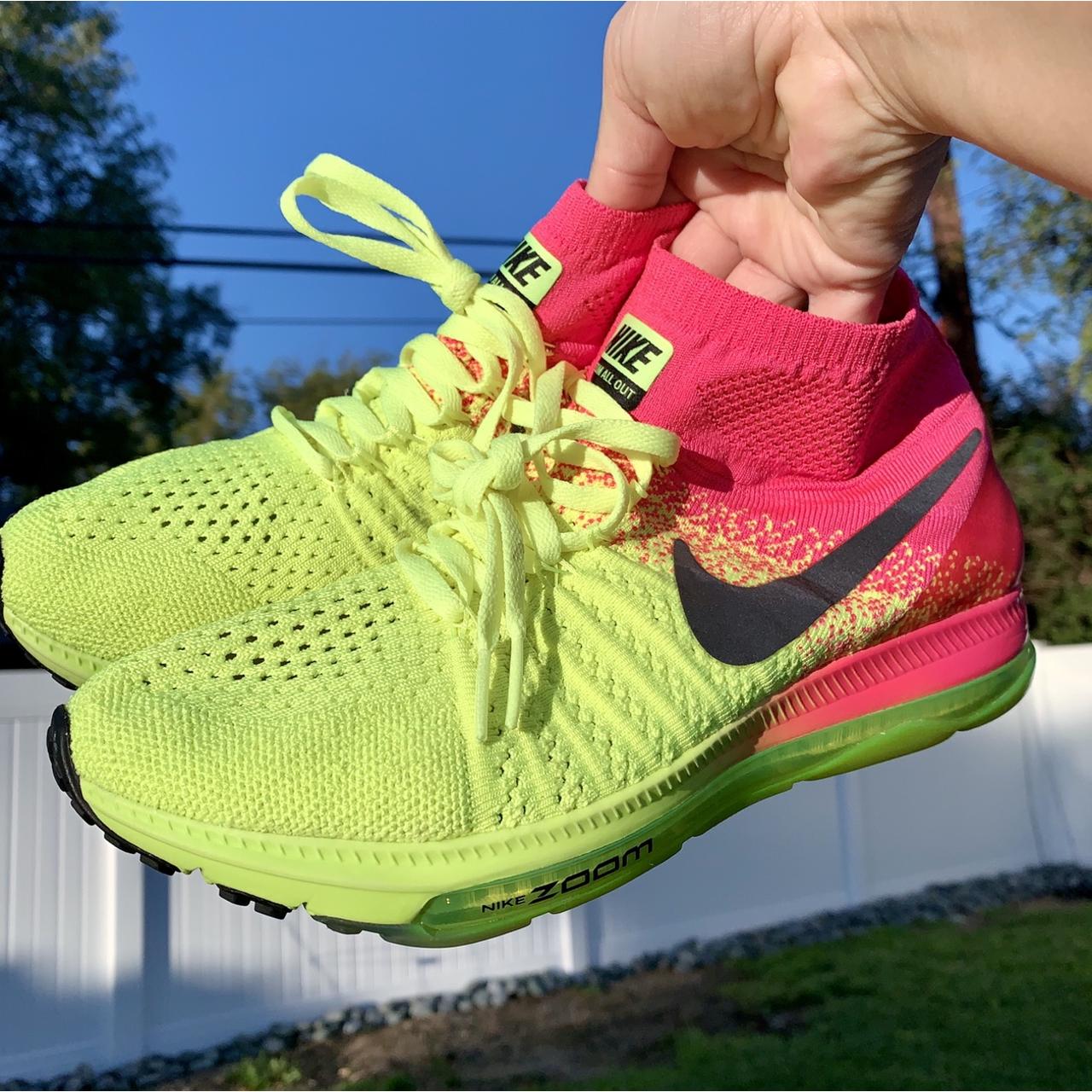 Neon Pink Nike Neon Nike Shoes Women's Nike Zoom Neon Pink