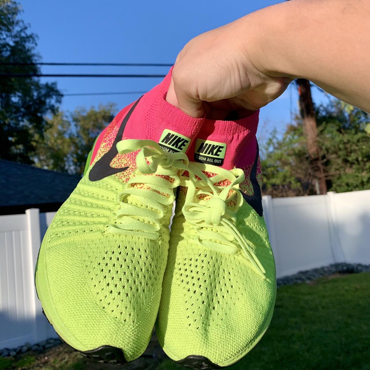 Nike Zoom Neon Pink and Green 💚💖, Womens