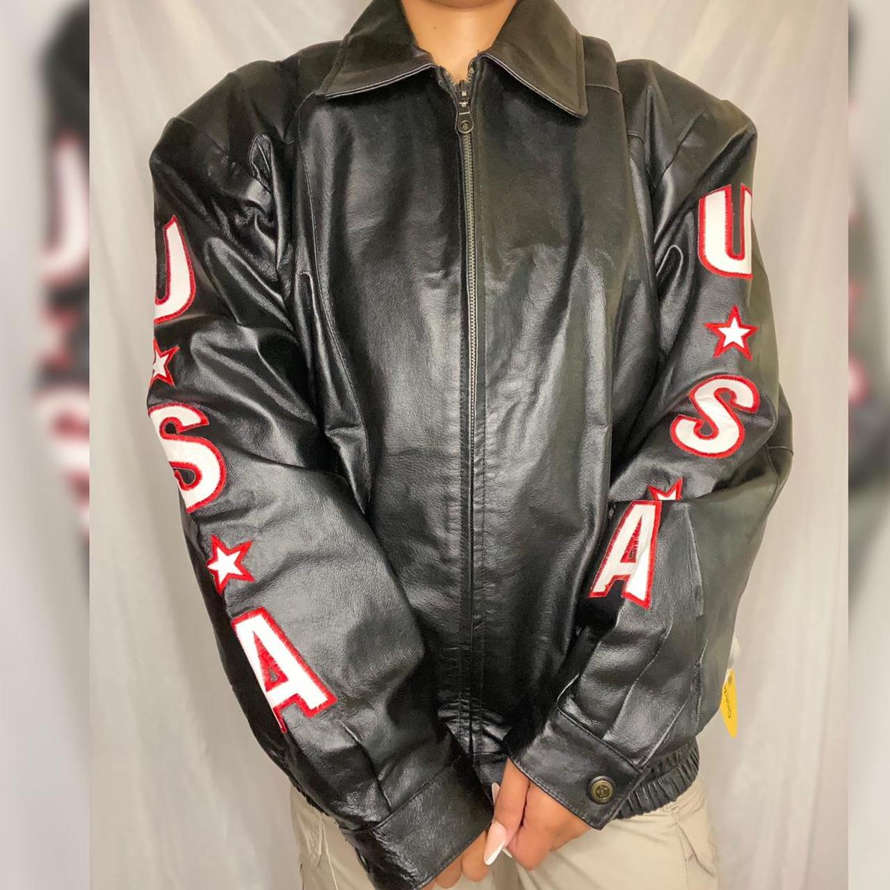 shell genuine leather jacket